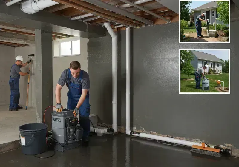 Basement Waterproofing and Flood Prevention process in Granite City, IL